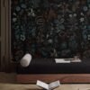 Tapeta Wallcolors - Botanic black