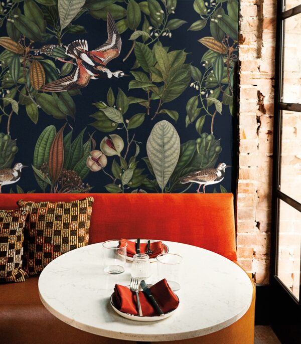 Tapeta Wallcolors - Orange bird
