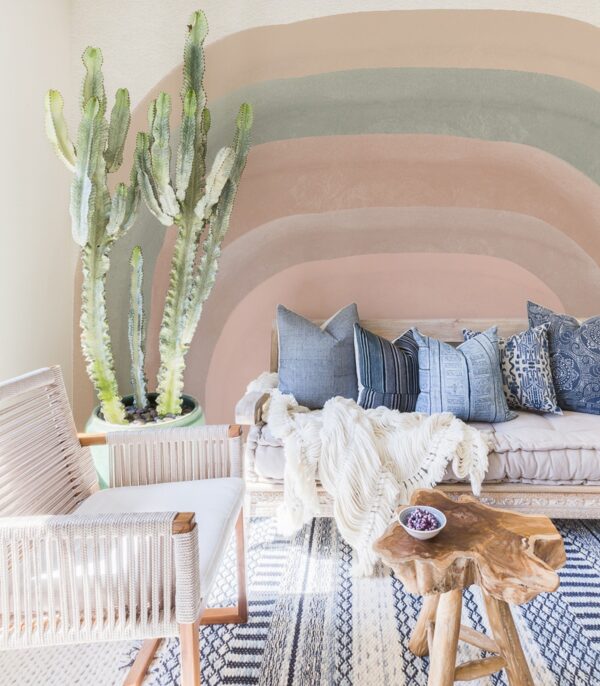 Tapeta Wallcolors - Pastel Rainbow