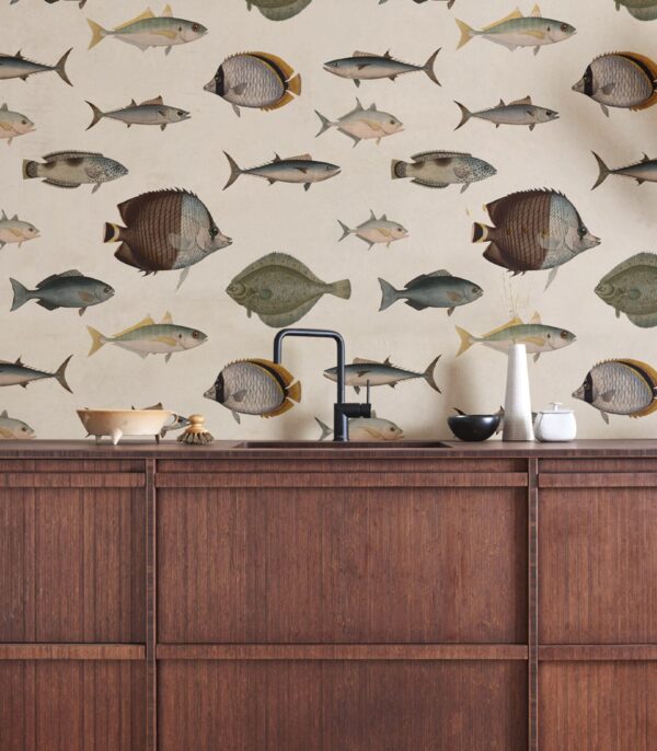 Tapeta Wallcolors - Under the Sea Beige