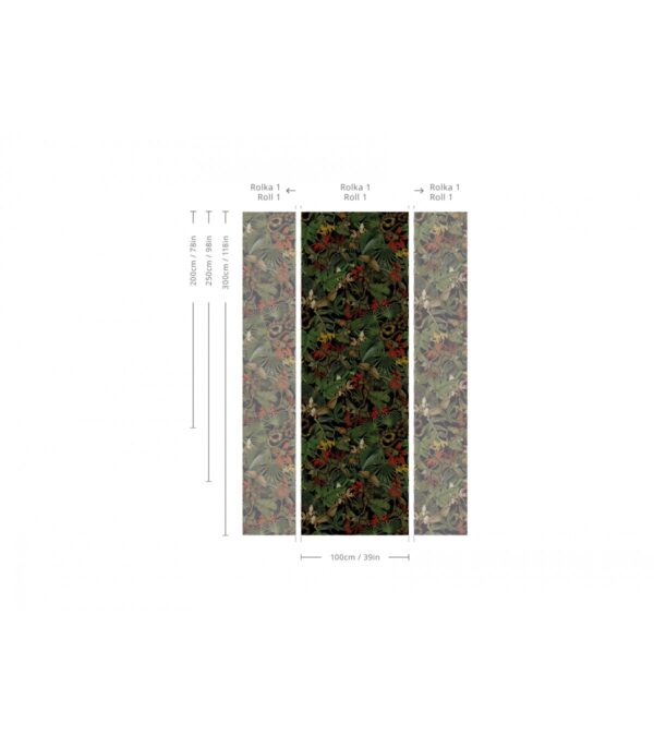 Tapeta Wallcolors - Roxy Red - obrazek 2