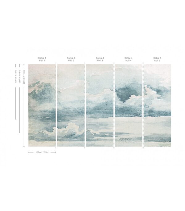 Tapeta Wallcolors - Stormy Sky - obrazek 2