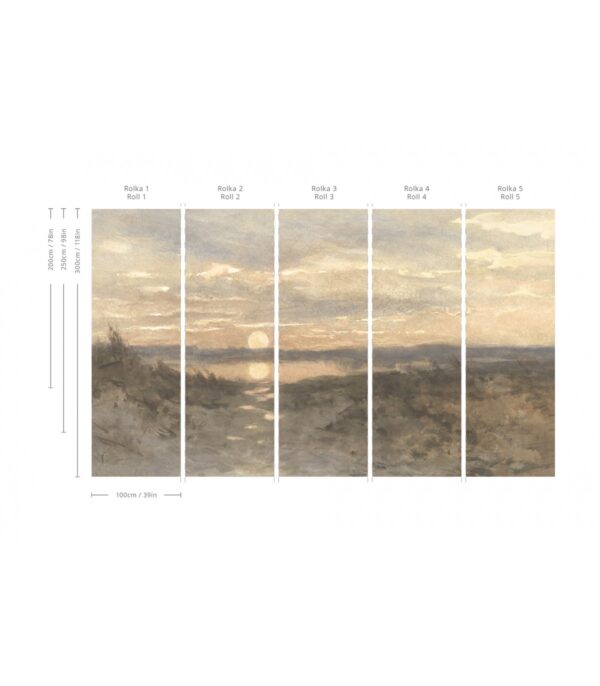 Tapeta Wallcolors - Sunset - obrazek 2