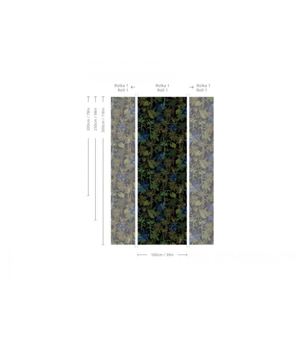 Tapeta Wallcolors - Thick forest - obrazek 2